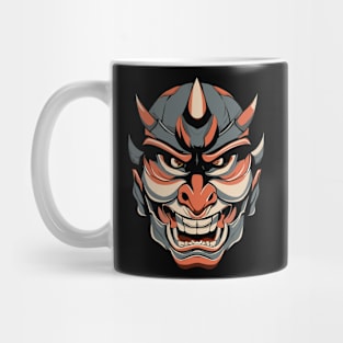 Japanese Hannya mask, vector design Mug